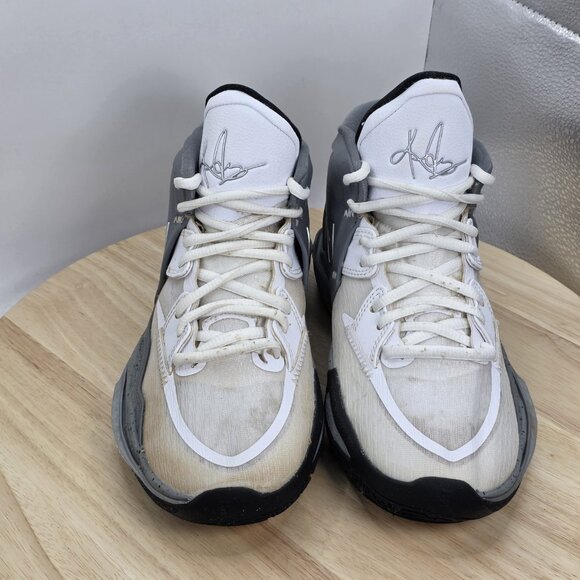 Nike Boys Kyrie Infinity SE DD0335-108 Gray Basketball Shoes Sneakers Size 4.5Y - Picture 4 of 10